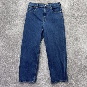 Everlane Women's Straight Leg Jeans - Dark Blue